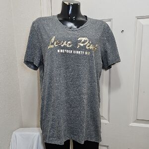 PINK Victoria's Secret Gray T-Shirt